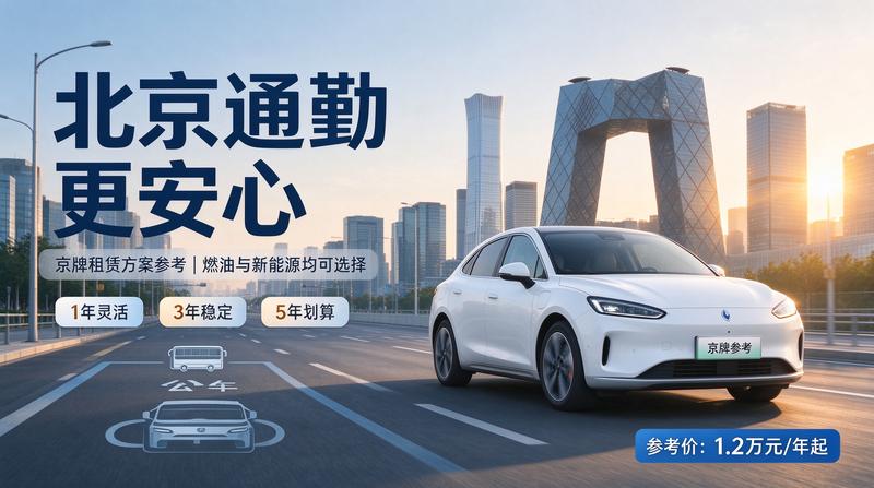 北京京牌租赁市场趋势分析图